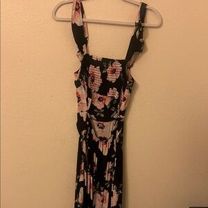 Forever 21 Black Floral Dress